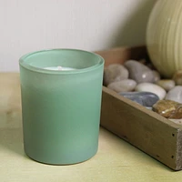 Hometrends MORNING RAIN Scented 3-Pack Frosted Glass Filled Votive Candles, 3pk votive candles