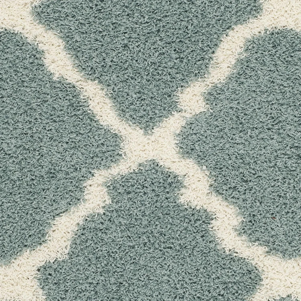 Safavieh Dallas Logan Geometric Shag Area Rug
