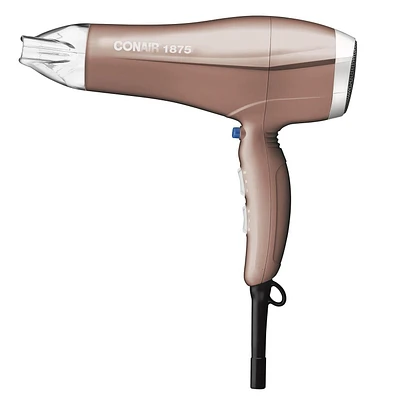 Double Ceramic by Conair 1875 Watt Hair Dryer - Rose Gold, Hair Dryer