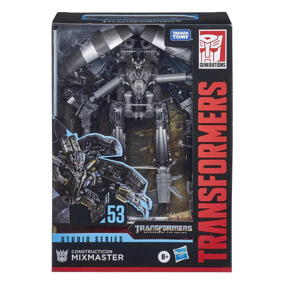 Transformers Toys Studio Series 53 Voyager Class Revenge of the Fallen Movie Constructicon Mixmaster Action Figure