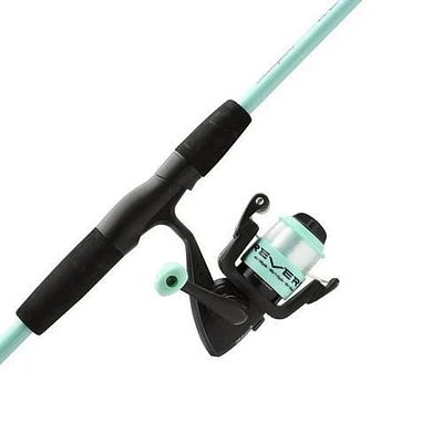 Shakespeare Reverb 5'6" Spinning Rod & Reel Combo Sea Foam