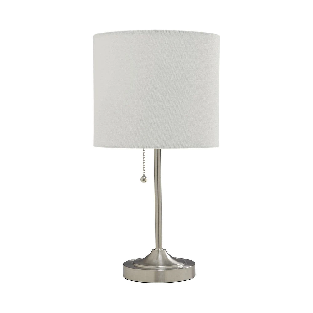 HOMETRENDS Table Lamp, Height: 17 in.