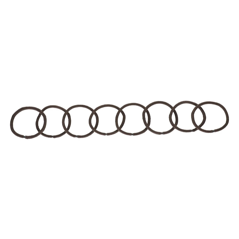 Goody Ouchless® Elastiques pour cheveux bruns - Attaches douces pour cheveux - 24 pièces Goody Élastiques