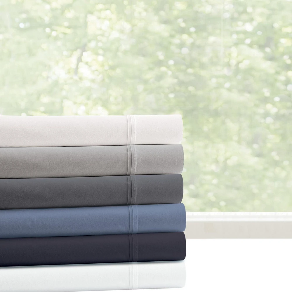 Springmaid 600-Thread Count Cotton Sheet Set, Queen and King