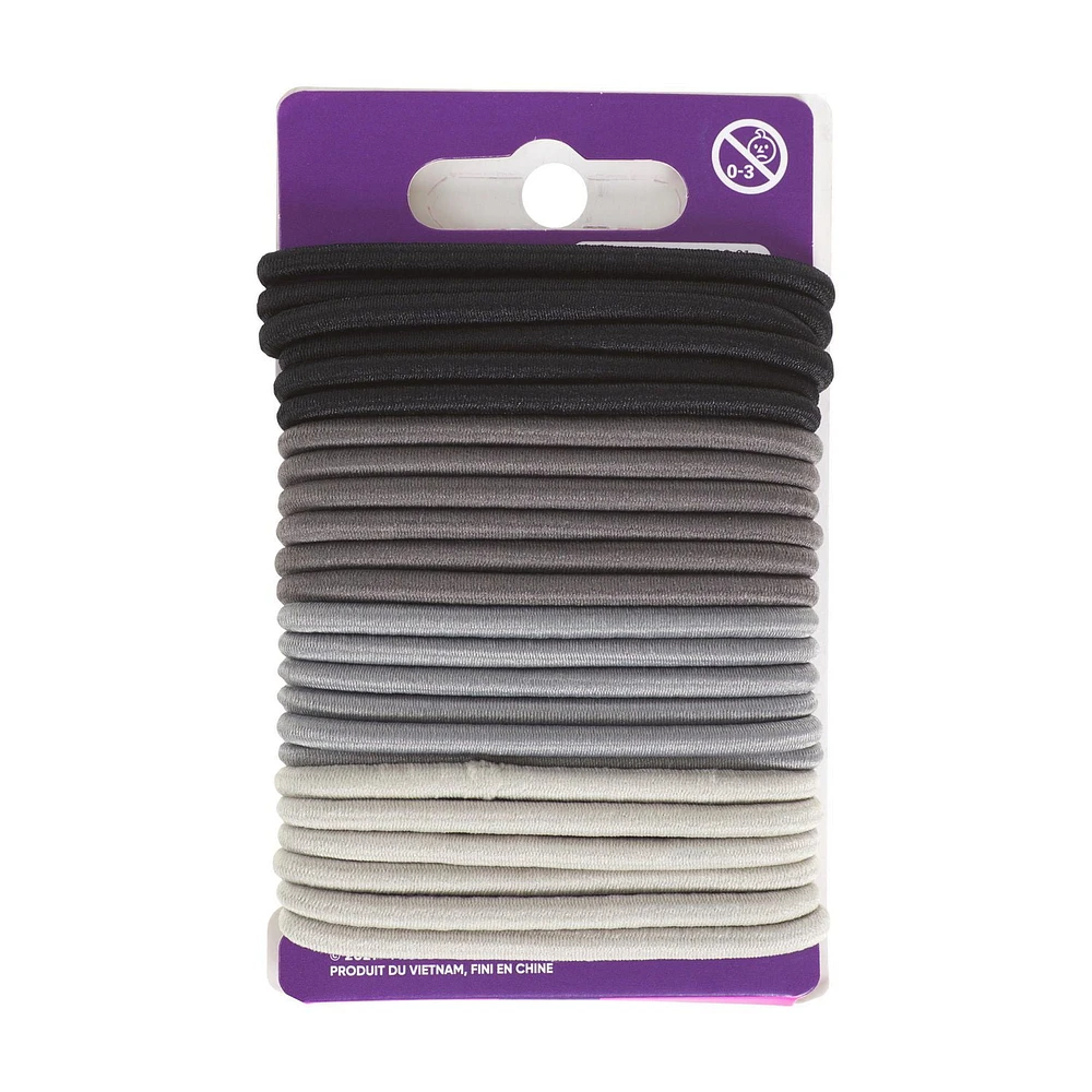 Goody Hair Elastics Ouchless No-Metal - 24Ct, Goody Elastics.