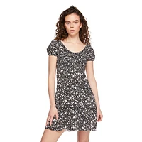 No Boundaries Women's Babydoll Dress, Sizes XS-XXL