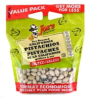 Pistaches de la Californie grillées a sec salées