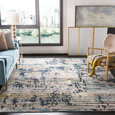 SAFAVIEH Madison Roswell Vintage Abstract Area Rug