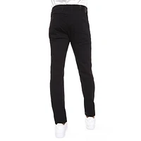 Dark Black Men's 5 Pocket Comfort Stretch Pant, Sizes 30-38