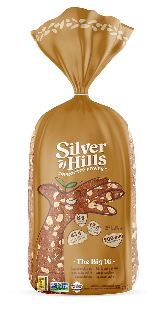 Silver hills Sprouted 16 Grain Bread, 567 g