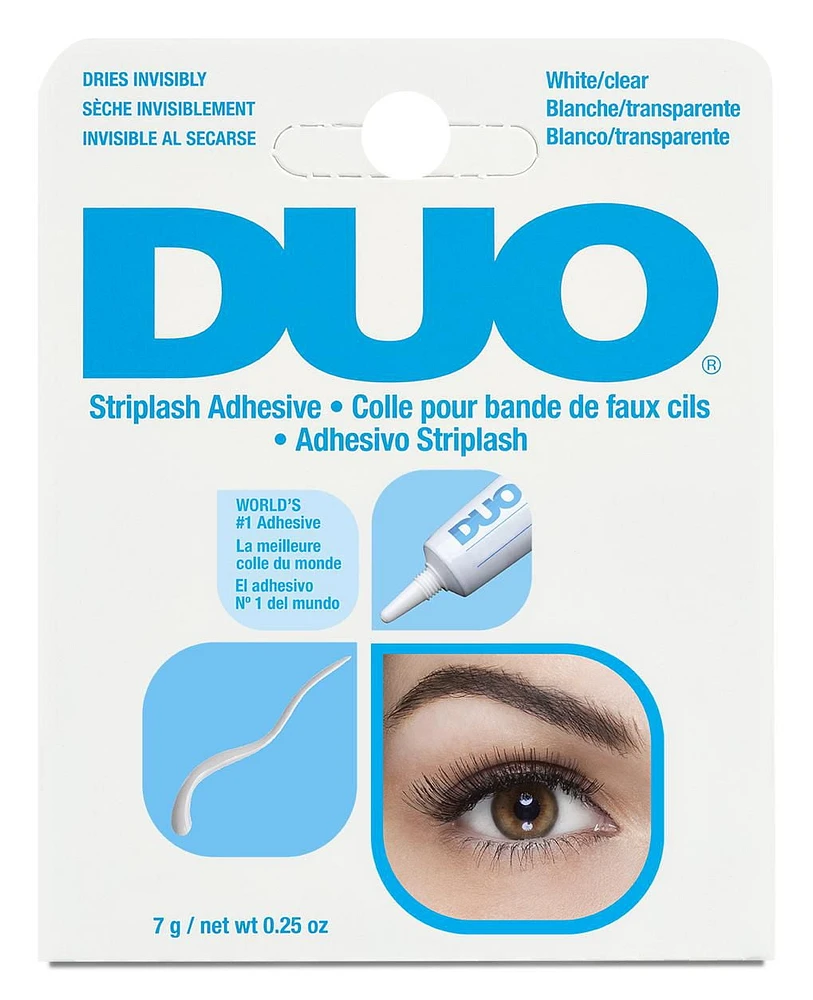 DUO Strip Lash Adhesive - Clear - 0.25 FL OZ, Lash Adhesive