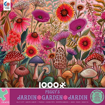 Ceaco-Peggy's Garden 1000pc Puzzle