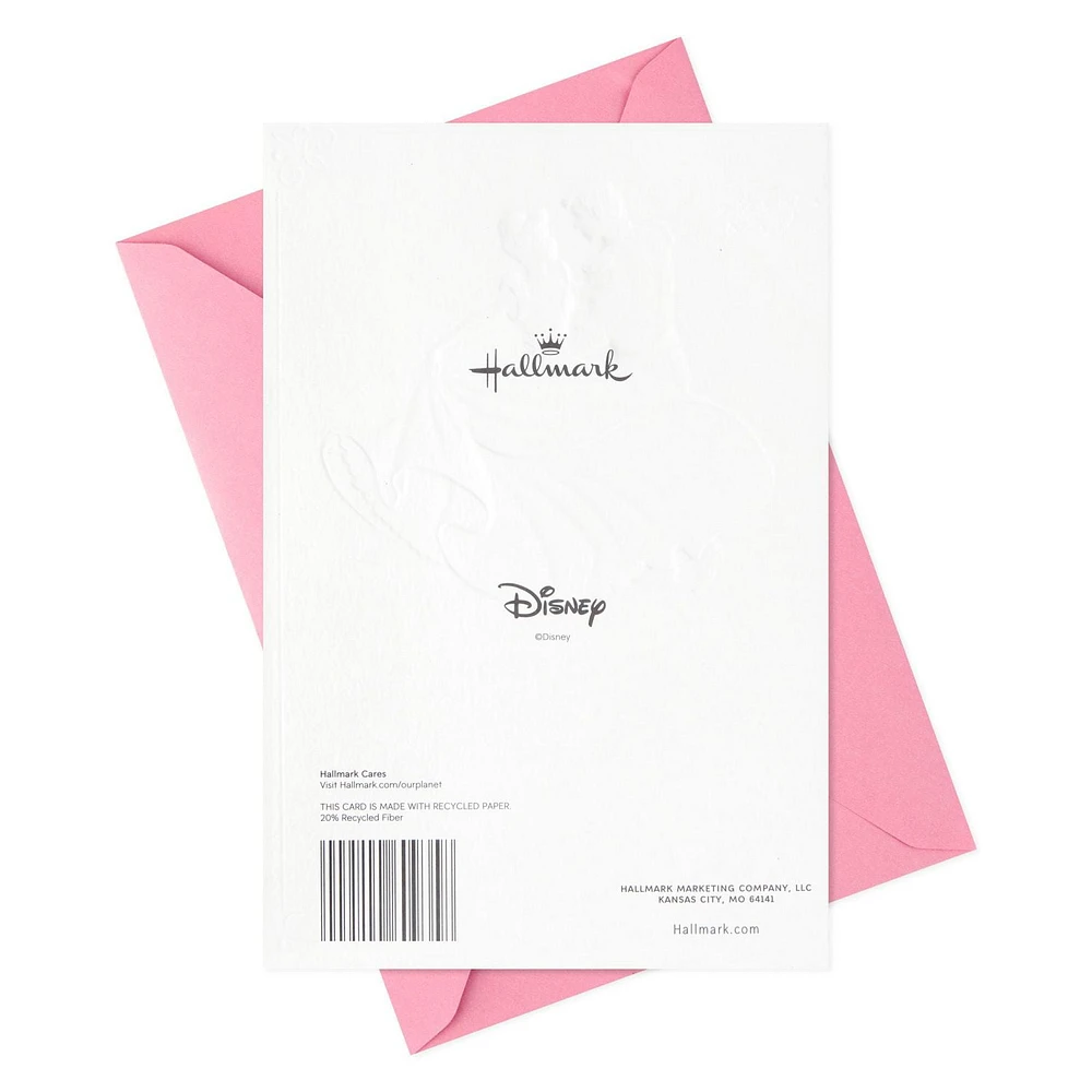 Hallmark Disney Anniversary Card, Love Card, Valentines Day Card for Husband, Wife, Boyfriend, Girlfriend (Our Fairy Tale)