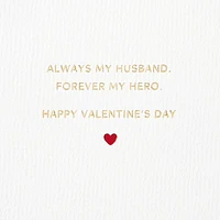 Hallmark Signature Valentines Day Card for Husband (Superman)