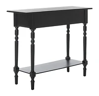 SAFAVIEH Rosemary Solid Contemporary 2 Drawer Console with Shelf