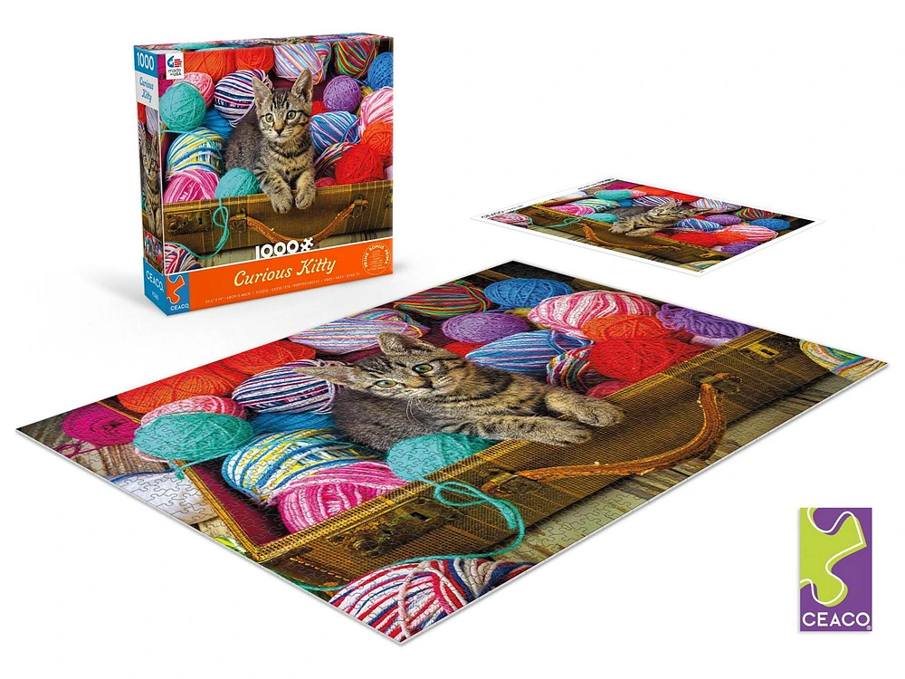 Ceaco-Cat 1000pc Puzzle