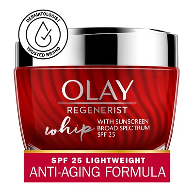 Olay Regenerist Whip Face Moisturizer Spf 25, 50 mL