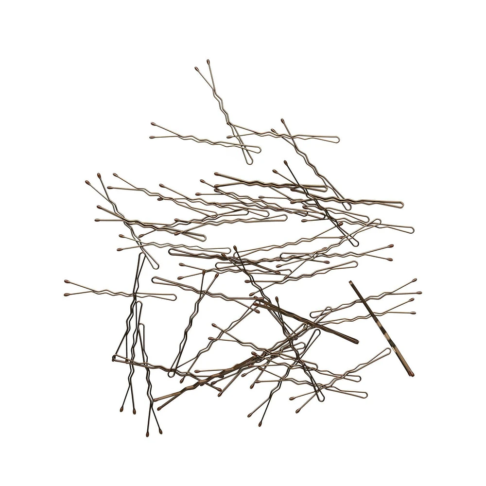 Goody Ouchless Pain-Free Bobby Pins, Brown Hair Pins, 48 Ct