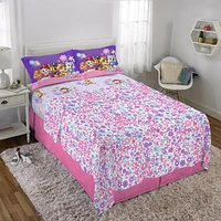 Paw Patrol Girl "Flower Doggies" Full Sheet Set