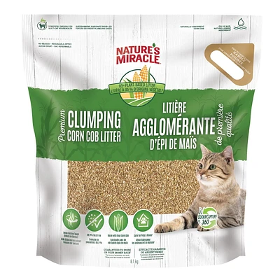 Nature's Miracle Clumping Corn Cob Cat Litter 18LB