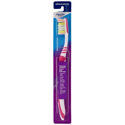 Equate Brosses à dents multi-actions (Moyen) 1 unités