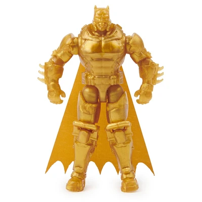 Batman 4-inch Action Figure with 3 Mystery Accessories, Mission 3