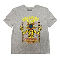 Stranger Things Ladies Hellfire Roll Short Sleeve T-Shirt