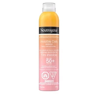 Écran solaire en bruine corporelle Neutrogena Défense quotidienne Fini invisible FPS 50+ 141g