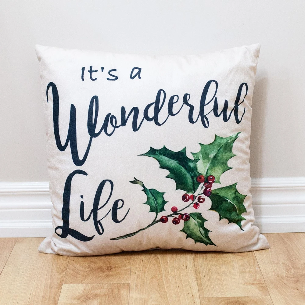 WONDERFUL LIFE CUSHION