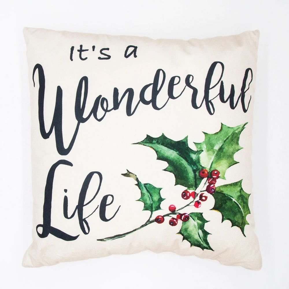 WONDERFUL LIFE CUSHION