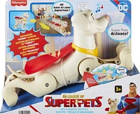 Fisher-Price DC League of Super-Pets Rev & Rescue Krypto Figure