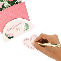 Hallmark Paper Wonder Pop Up Valentines Day Card, Displayable Bouquet (Happy Heart)