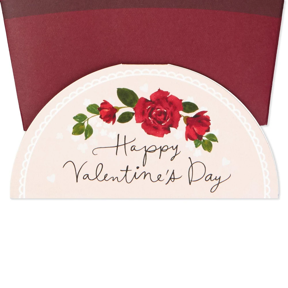 Hallmark Paper Wonder Pop Up Valentines Day Card, Displayable Bouquet (Today, Tomorrow, Always)