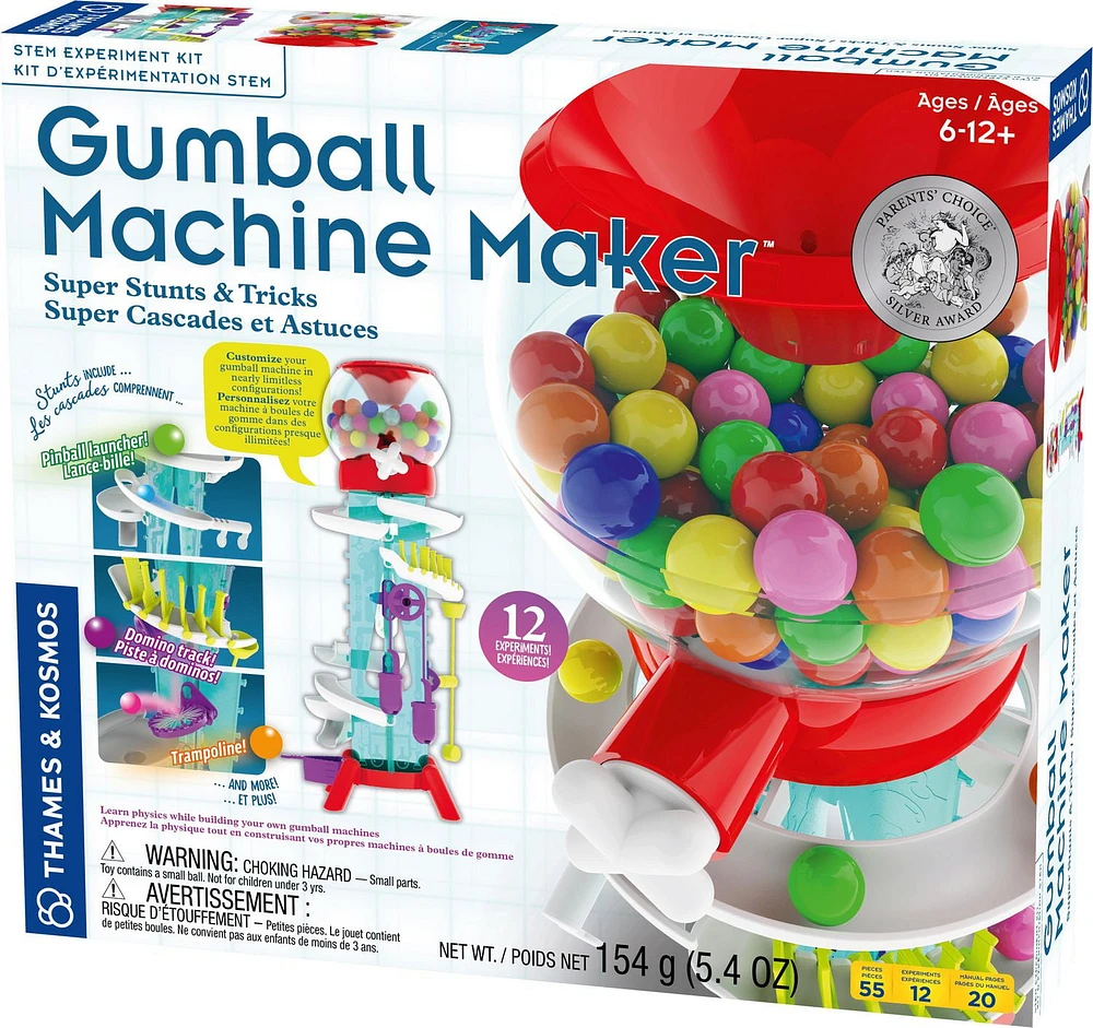 Thames & Kosmos Gumball Engineer Maker STEM Experiment Kit