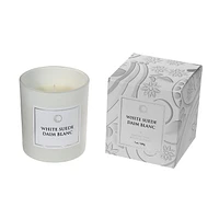 7 Oz Luxe Scented Candle In Gift Box (White Suede) - Set of 2