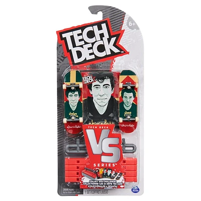 Tech Deck, Chocolate Skateboards Versus Series, Collectible Fingerboard 2-Pack and Obstacle Set, Kids Toy for Ages 6 and up