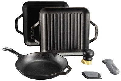 Lodge Chef Collection 6 Piece Gourmet Set