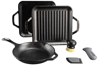 Lodge Chef Collection 6 Piece Gourmet Set