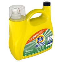 Tide Simply Liquid Laundry Detergent, Daybreak Fresh Scent, All-In-One Detergent, 3.1L