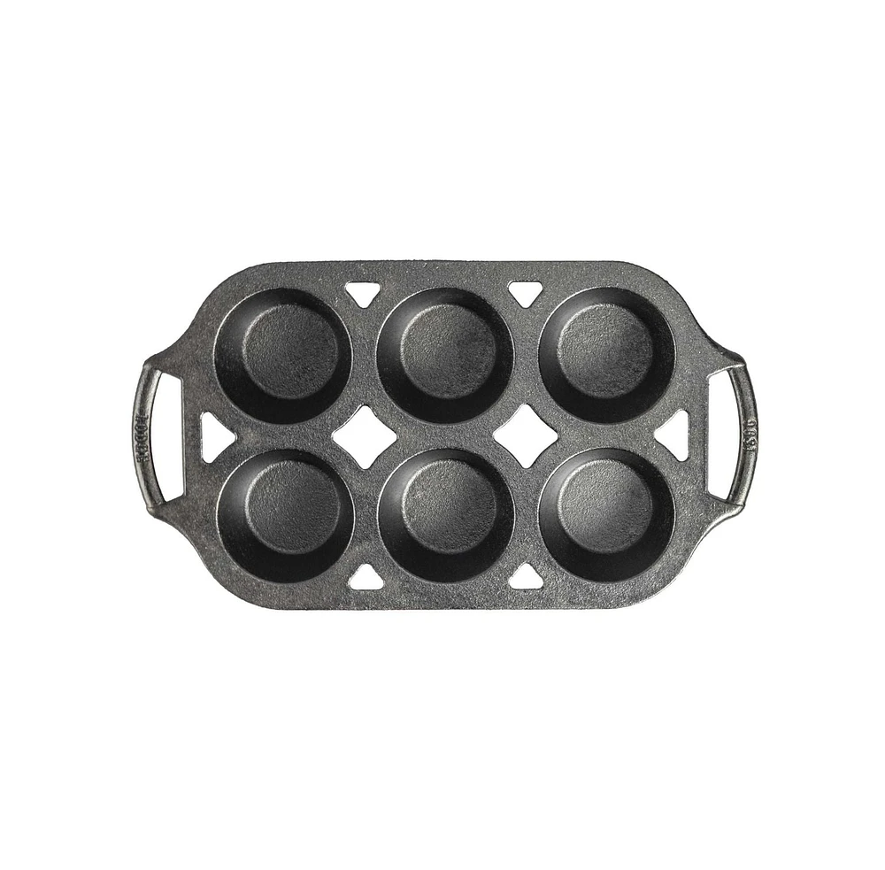 Lodge Bakeware 6 Cup Muffin Pan