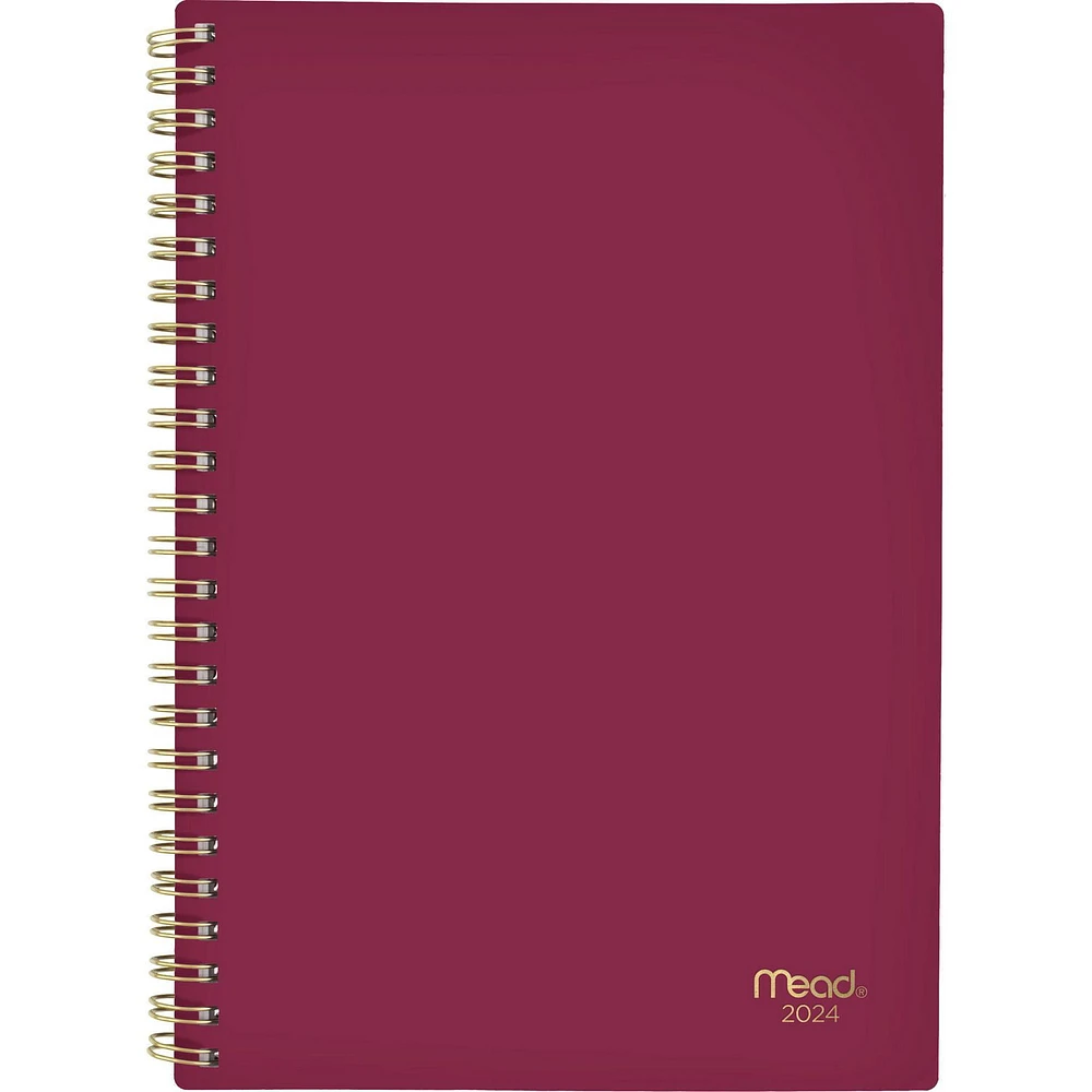 Mead Small Anemone 2024 Weekly/Monthly Planner, Planner