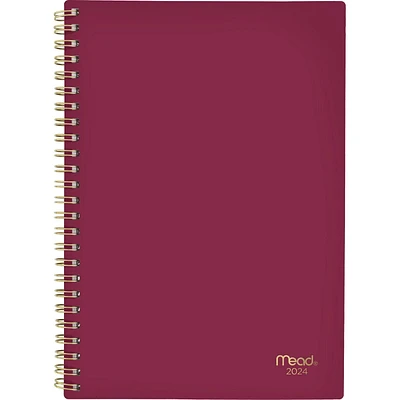 Mead Small Anemone 2024 Weekly/Monthly Planner, Planner