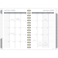 Mead Small Anemone 2024 Weekly/Monthly Planner, Planner