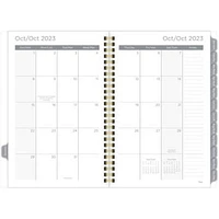 Mead Small Garden Green 2024 Weekly/Monthly Planner, Planner