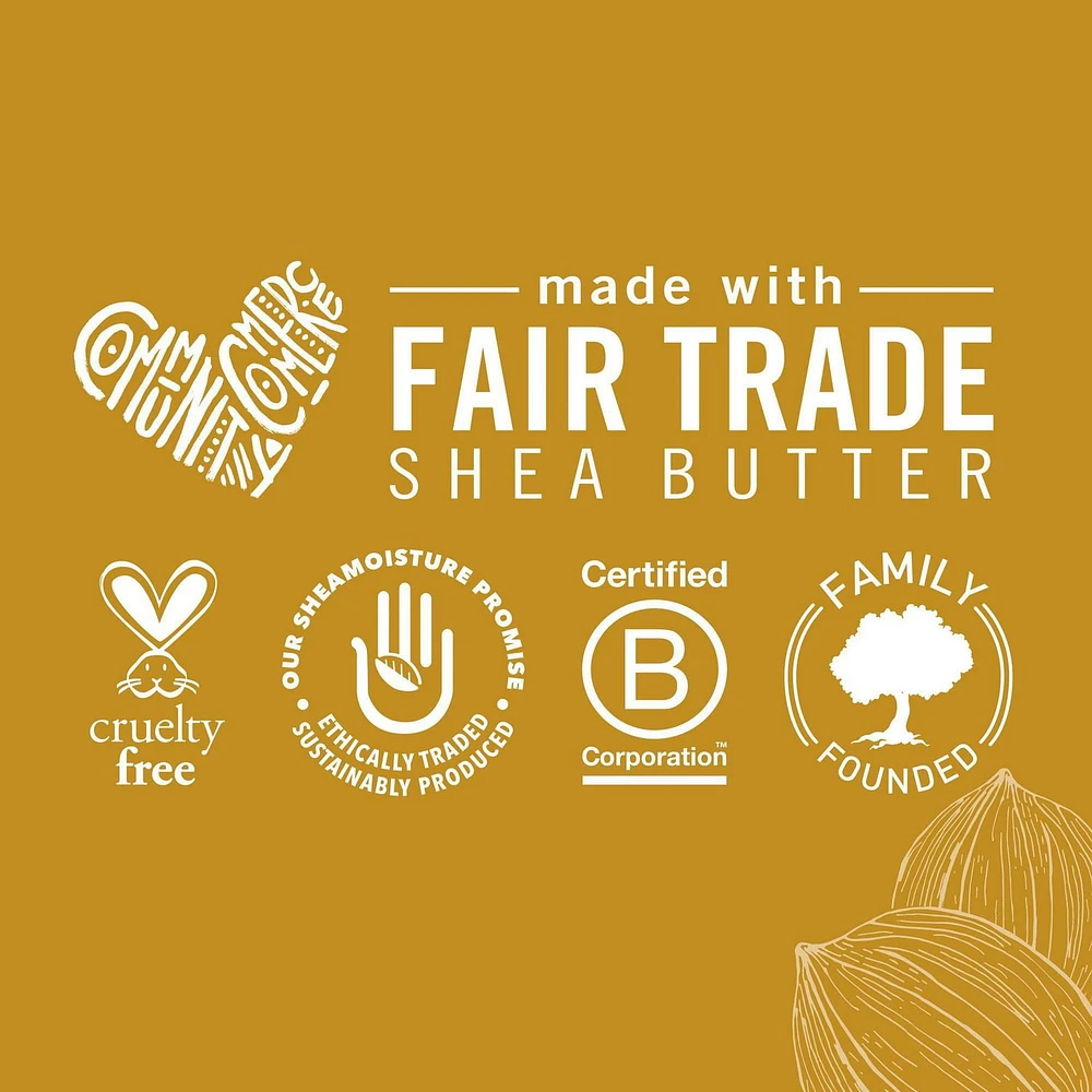 Shampooing Shea Moisture Beurre de karité brut