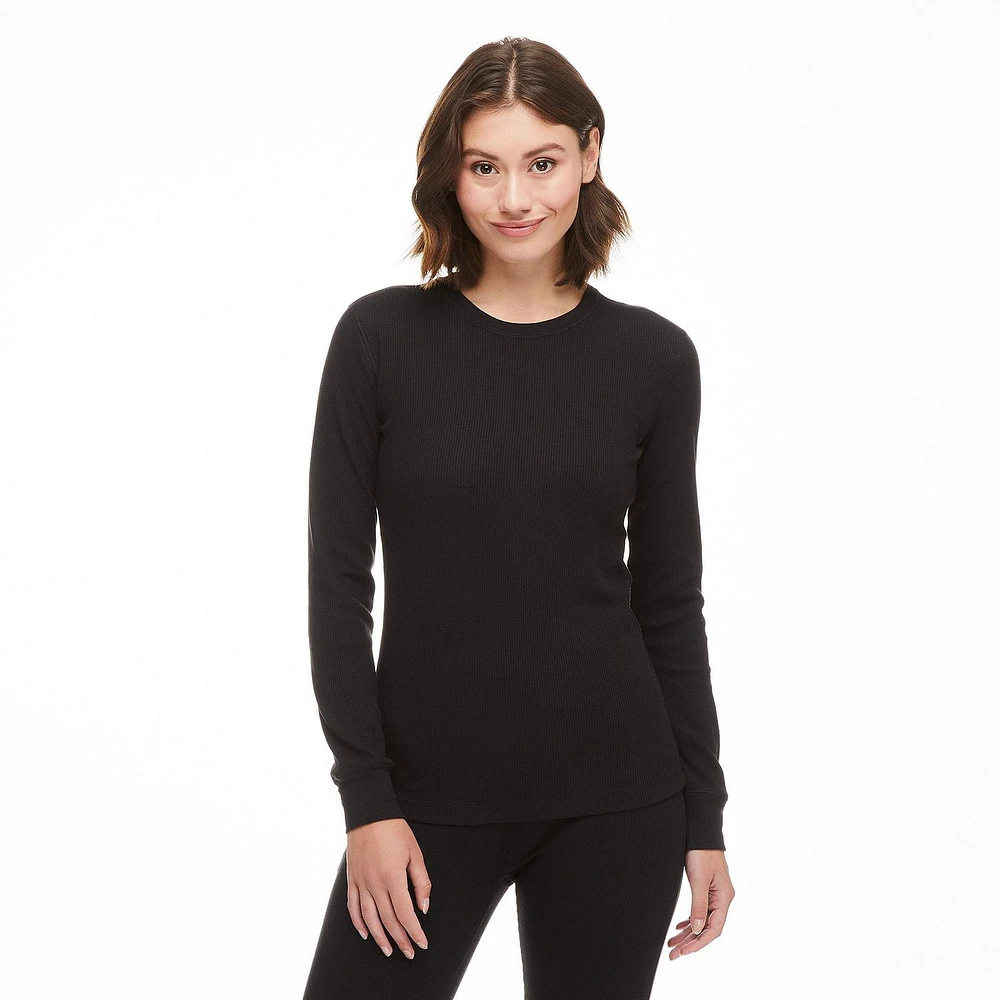 Athletic Works Women's Long Sleeve Thermal Top