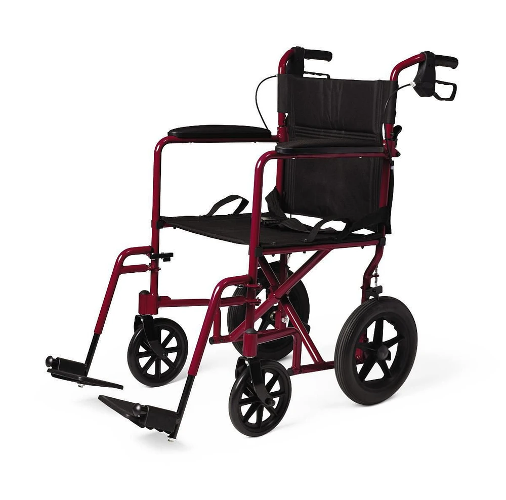 Medline Excel Deluxe Aluminum Transport Chair