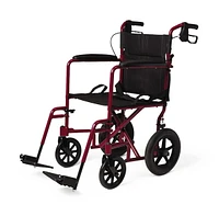 Medline Excel Deluxe Aluminum Transport Chair