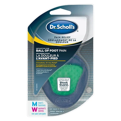 Dr.Scholl's® Pain Relief Orthotics for Ball of Foot, 1 Pair