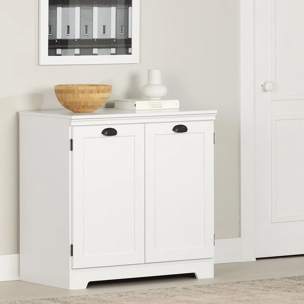 South Shore Harma 2-Door Storage Cabinet White